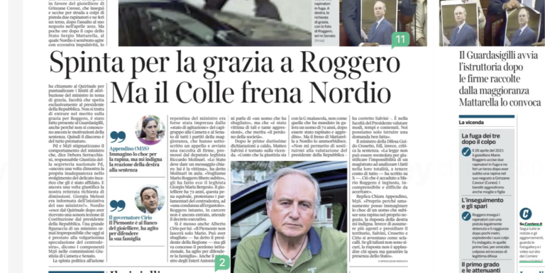 Lo strano caso del gioielliere di Grinzane Cavour